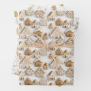 Search for house wrapping paper Christmas trees