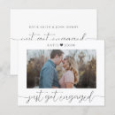 Search for engagement announcement cards Script