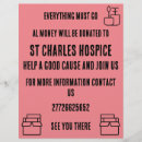 Search for charity flyers Yard sale