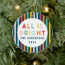 Search for stripe christmas tree decorations Colourful