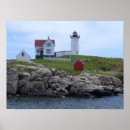 Search for maine lighthouse posters Nubble