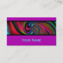 Search for spiral business cards Swirl