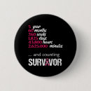 Search for 5 year survivor badges Pink