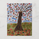 Search for colorful leaves postcards Fall
