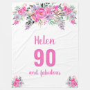 Search for 90th birthday blankets Ninety