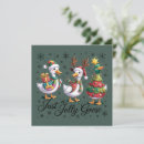 Search for goose christmas cards Festive
