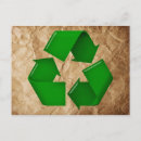 Search for recycled paper postcards Green