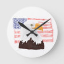 Search for american eagle clocks White