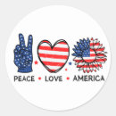 Search for peace and freedom stickers Modern