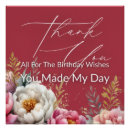 Search for wish posters Birthday