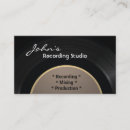 Search for vinyl business cards Vintage