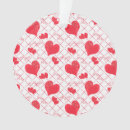 Search for valentines christmas tree decorations Red and white