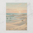 Search for coastal sunset postcards Ocean waves