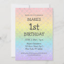Search for rainbow mermaid invitations 1st