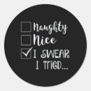 Search for swearing stickers Christmas tree