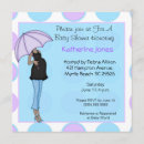 Search for blue umbrella invitations Pregnant