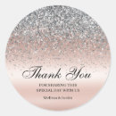 Search for silver pink wedding stickers Elegant