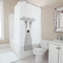 Search for dog shower curtains Greyhound