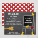 Search for teacher shower invitations School