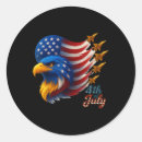 Search for american flag eagle stickers Country