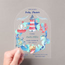 Search for acrylic baby shower invitations Minimal