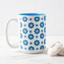 Search for blue white floral mugs Modern