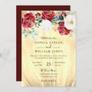 Search for gold christmas wedding invitations Burgundy
