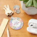 Search for watercolor flower key rings Mother