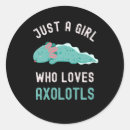 Search for walking fish stickers Axolotl