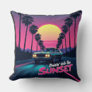 Search for 80s retro cushions Synthwave
