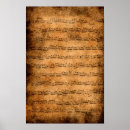 Search for music score posters Antique