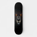 Search for werewolf skateboards Black and white