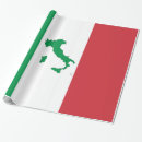 Search for italian flag wrapping paper Europe