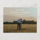 Search for landscape save the dates Full bleed photo