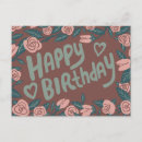 Search for pretty floral birthday cards Roses