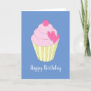 Search for blue cupcake cards Kids