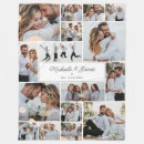 Search for wedding photo blankets Newlywed couple