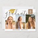 Search for photo collage graduation invitations Modern minimalist