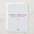 Search for book lover cards Bibliophile