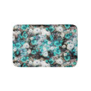 Search for turquoise floral bath mats Teal
