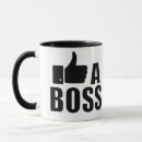 Search for small business owners mugs Like a boss