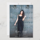 Search for masters graduation announcement cards Minimalist