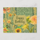 Search for orange flower happy birthday postcards Flowers