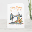Search for sewing machine cards Antique