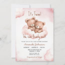 Search for twin shower invitations We can bearly wait