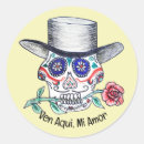 Search for calaveras stickers Dia de los muertos