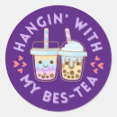Search for tea with friends stickers Kawaii