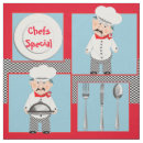 Search for chef fabric Red