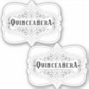 Search for quinceañera invitation stickers Mis quince