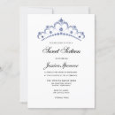 Search for tiara party invitations Diamonds